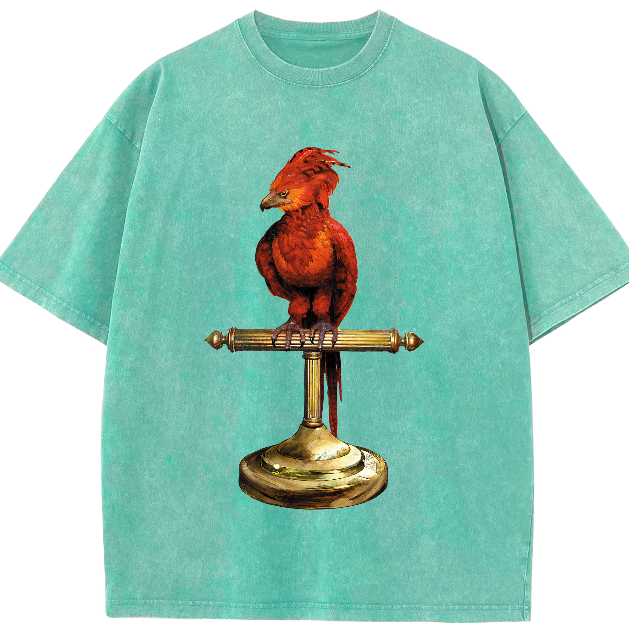 （画像用） Harry Potter ハリー・ポッターシリーズ 綿100% ヴィンテージ風 半袖Tシャツ（フロントプリント）